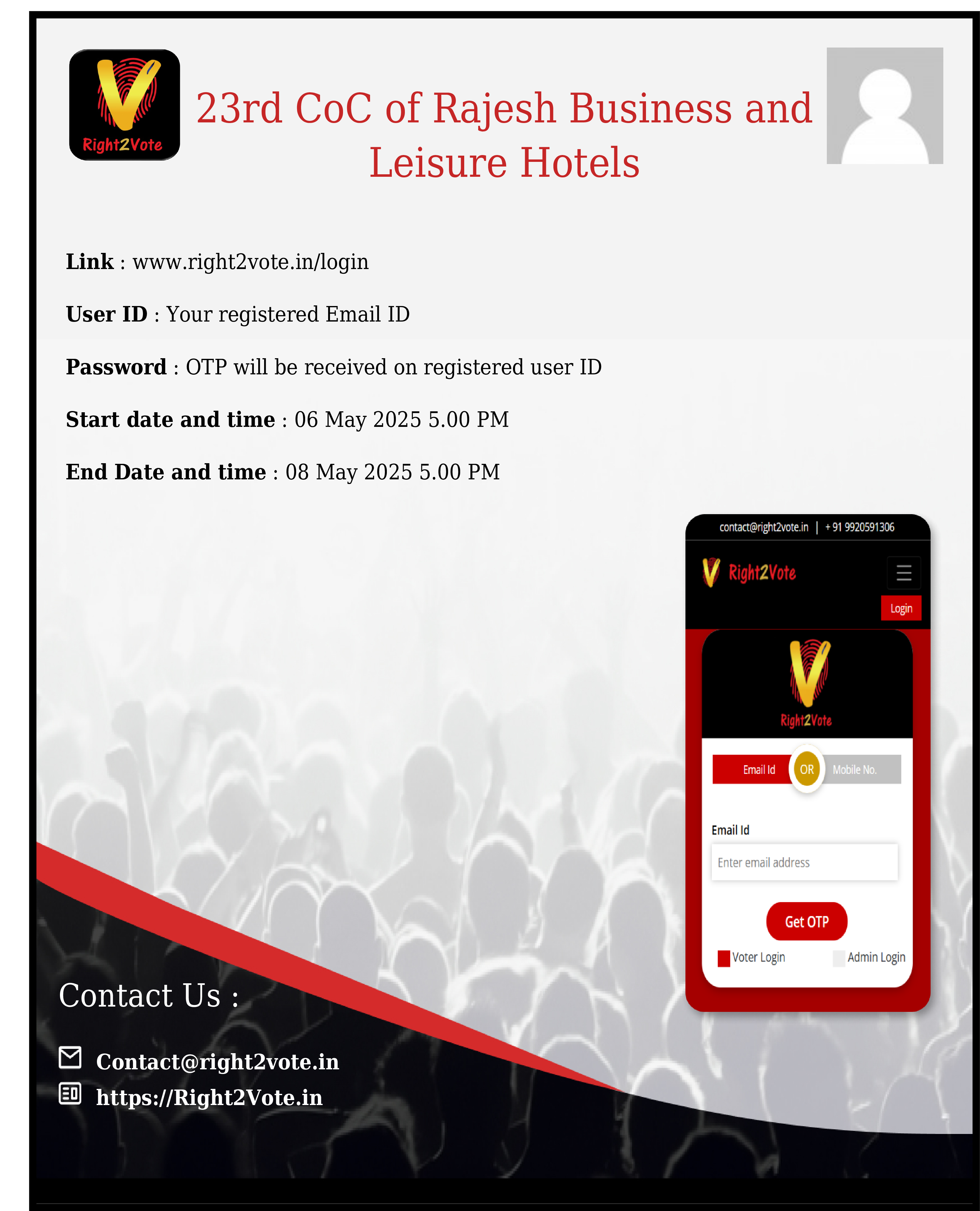 23rd-coc-of-rajesh-business-and-leisure-hotels image